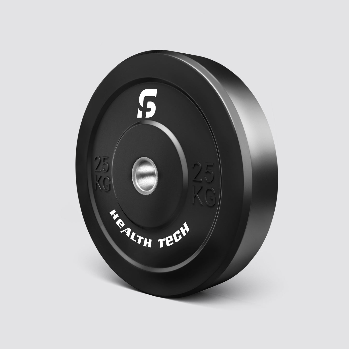 Black Rubber Bumper Plates Set 150 Kgs