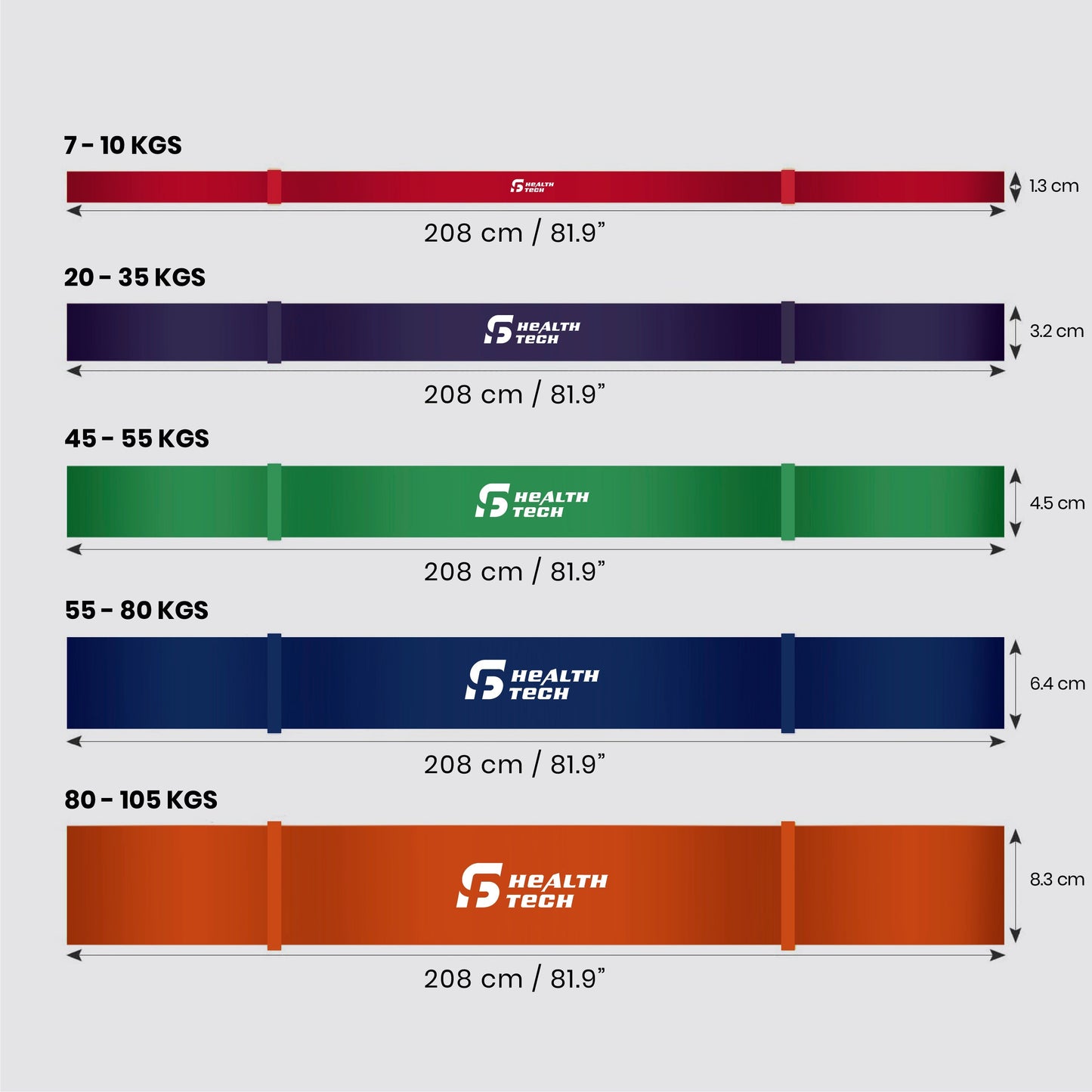 Pull-Up Resistance Band Set